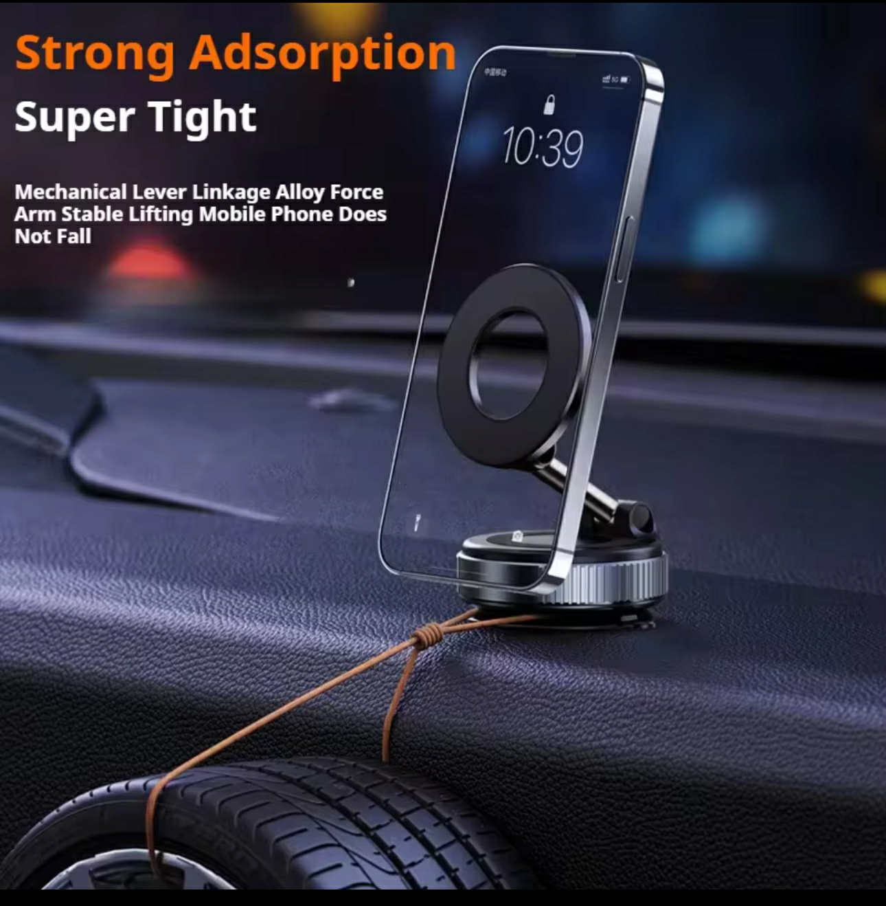 Phone Vacuum Suction Magnetic Bracket